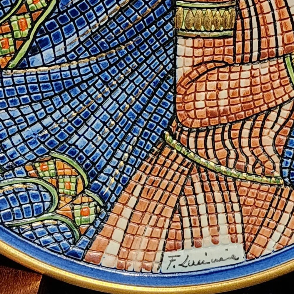 Giuseppe E Il Mantello - Veneto Flair - Collectors plate
